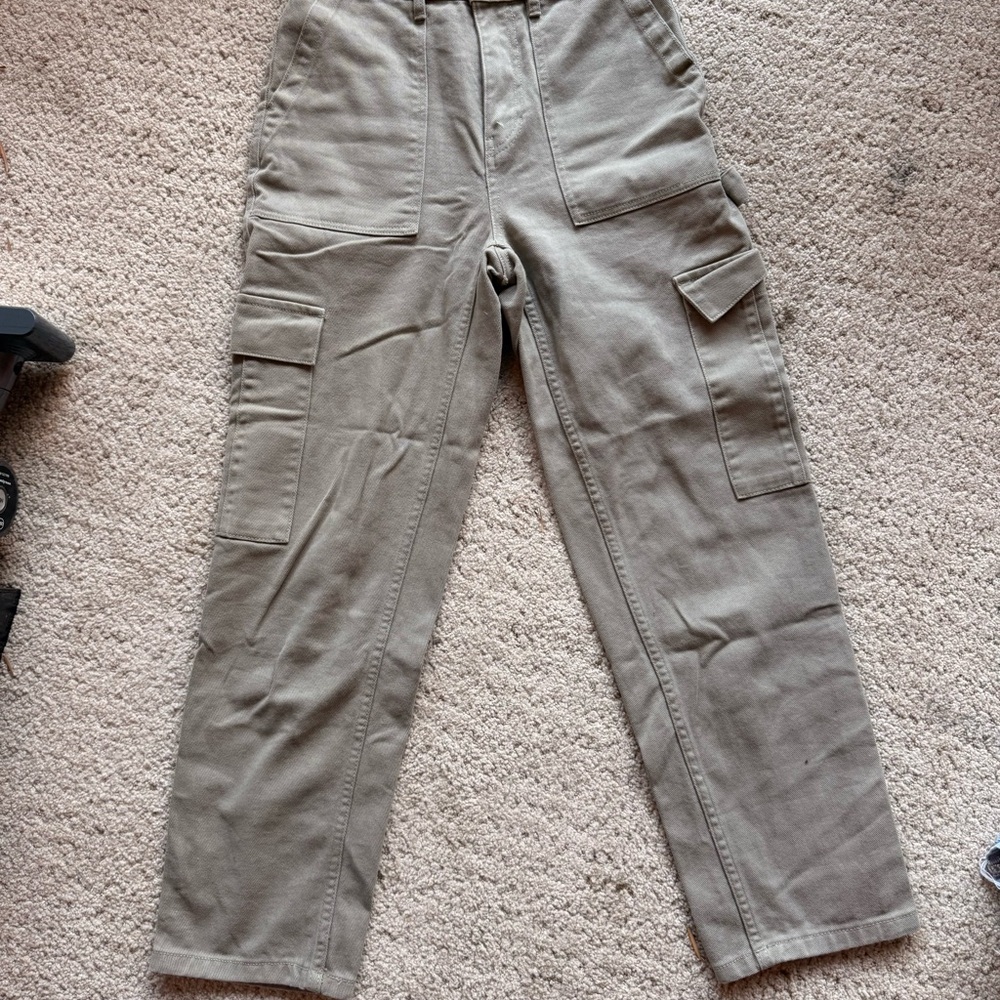 Pacsun olive green cargo pants